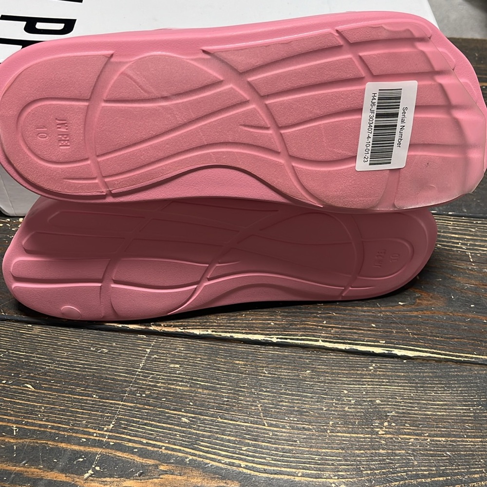 Pink Sculpted Toe Mule Clog - Women - Picture 4 of 6